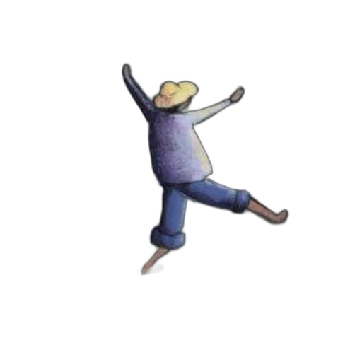 hat, jacket, staff, pixel art transparent PNG cut-out