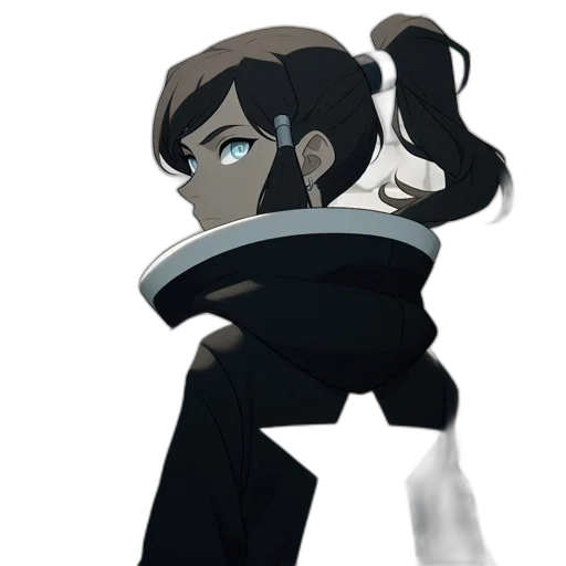 jacket, staff, mask, weapon transparent PNG cut-out