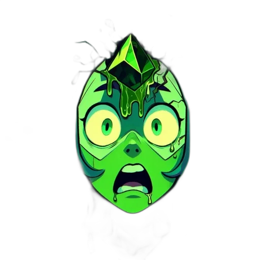 mask, creature, face, crown transparent PNG cut-out