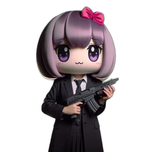 weapon, staff, animal, anime transparent PNG cut-out
