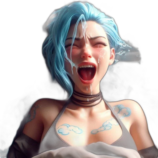 face, robot, concept art, cyberpunk transparent PNG cut-out