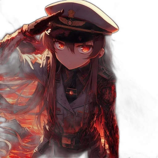 weapon, staff, hat, jacket transparent PNG cut-out