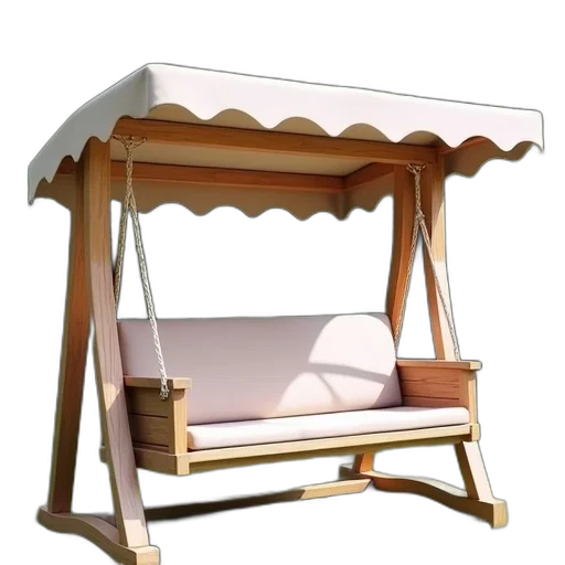 furniture, umbrella, 3d render, photorealistic transparent PNG cut-out