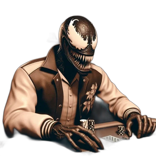 robot, mask, jacket, creature transparent PNG cut-out