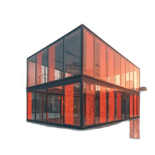 building, furniture, 3d render, concept art transparent PNG cut-out