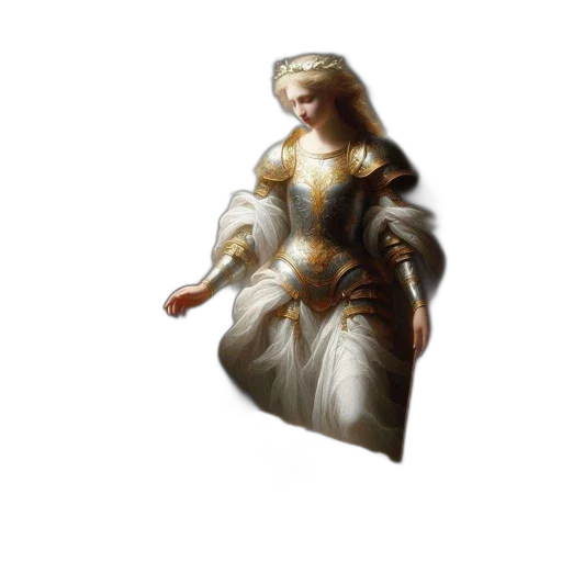 dress, crown, jewelry, sword transparent PNG cut-out