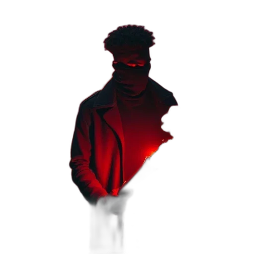 jacket, creature, face, mask transparent PNG cut-out
