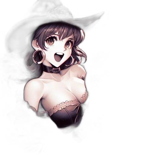 hat, mask, dress, face transparent PNG cut-out