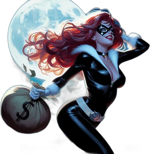 comic book art, concept art, fantasy art, underwater transparent PNG cut-out