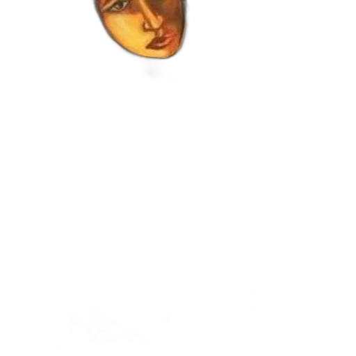 face, mask, staff, jewelry transparent PNG cut-out