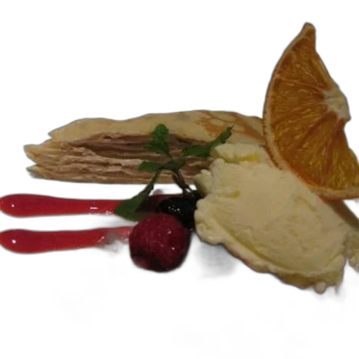 food, staff, hat, jacket transparent PNG cut-out