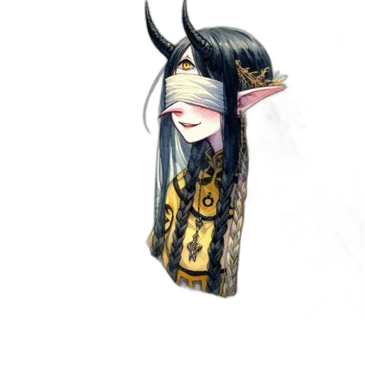 staff, mask, dragon, creature transparent PNG cut-out