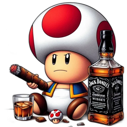 bottle, weapon, robot, hat transparent PNG cut-out