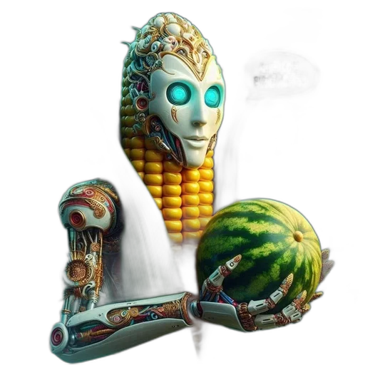 mask, food, creature, robot transparent PNG cut-out