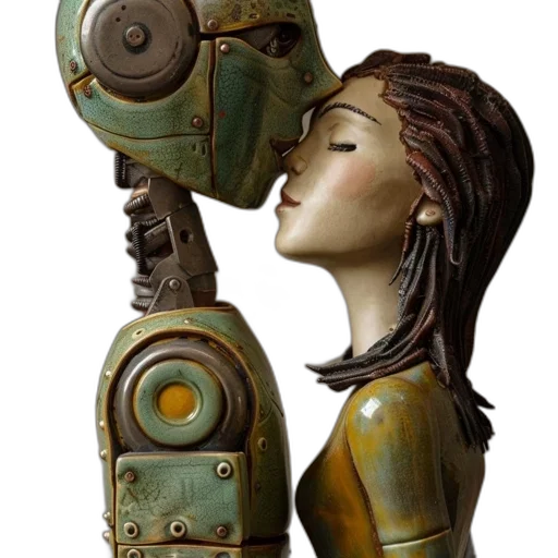robot, mask, face, weapon transparent PNG cut-out