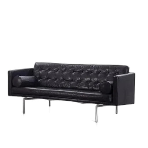 furniture, 3d render, sleek, black transparent PNG cut-out