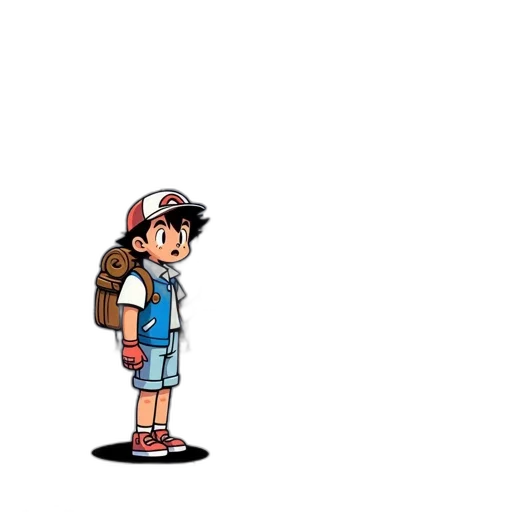 hat, jacket, creature, weapon transparent PNG cut-out