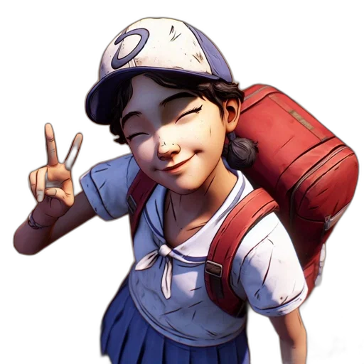 hat, staff, face, weapon transparent PNG cut-out