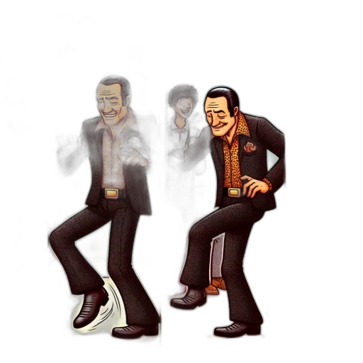 concept art, cartoon, comic book art, pixel art transparent PNG cut-out