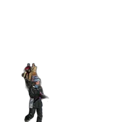 jacket, staff, robot, weapon transparent PNG cut-out