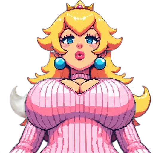 dress, pixel art, concept art, 3d render transparent PNG cut-out