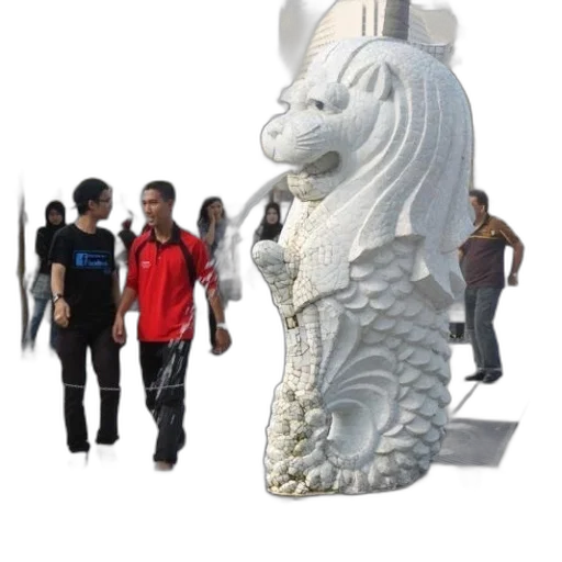 dragon, mask, creature, 3d render transparent PNG cut-out