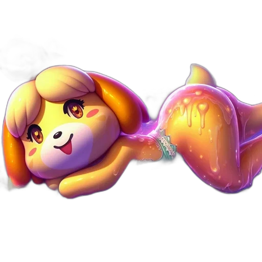 creature, animal, staff, weapon transparent PNG cut-out
