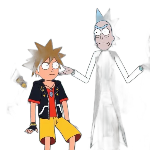 concept art, cartoon, 3d render, anime transparent PNG cut-out