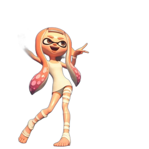 creature, staff, dress, weapon transparent PNG cut-out