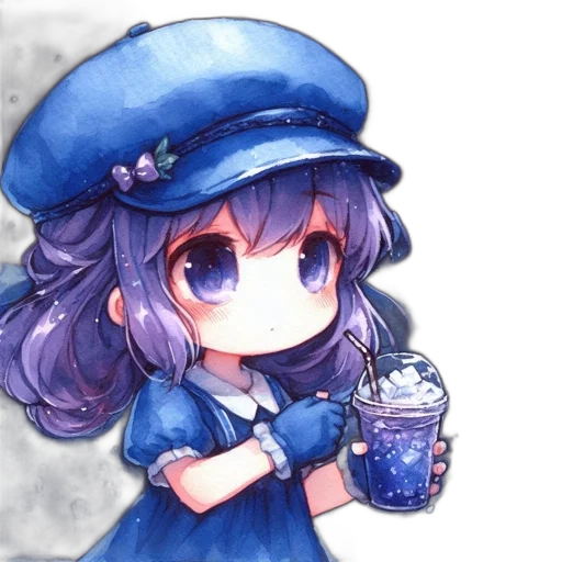 hat, staff, dress, food transparent PNG cut-out