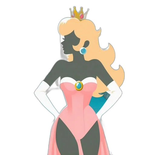 crown, dress, robot, mask transparent PNG cut-out