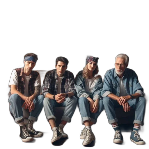 jacket, shoes, staff, concept art transparent PNG cut-out