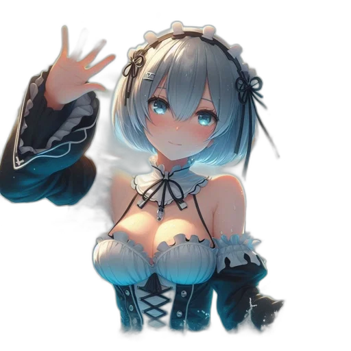 robot, dress, weapon, staff transparent PNG cut-out