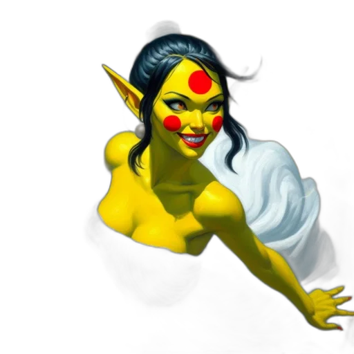 mask, creature, face, 3d render transparent PNG cut-out