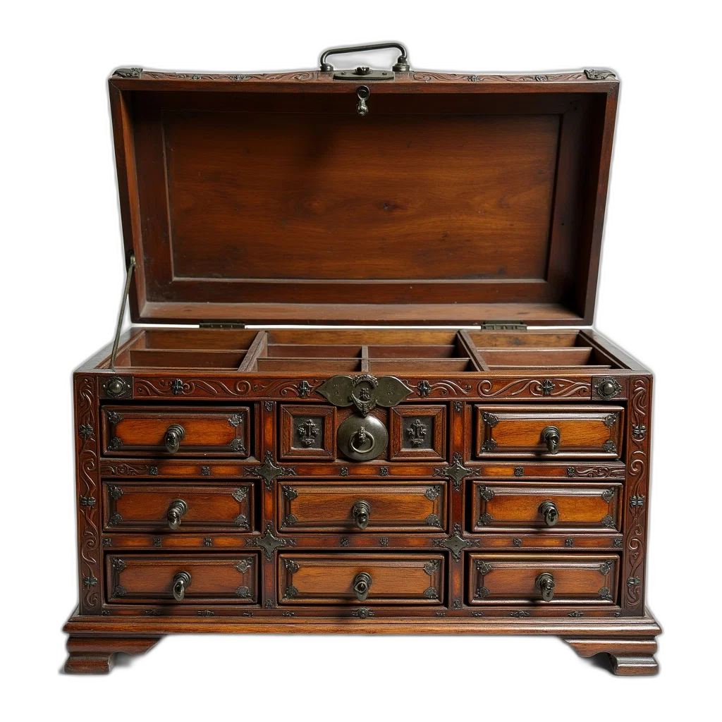 furniture, jewelry, staff, vintage transparent PNG cut-out