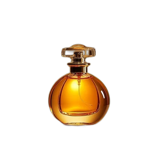 bottle, crown, jewelry, photorealistic transparent PNG cut-out