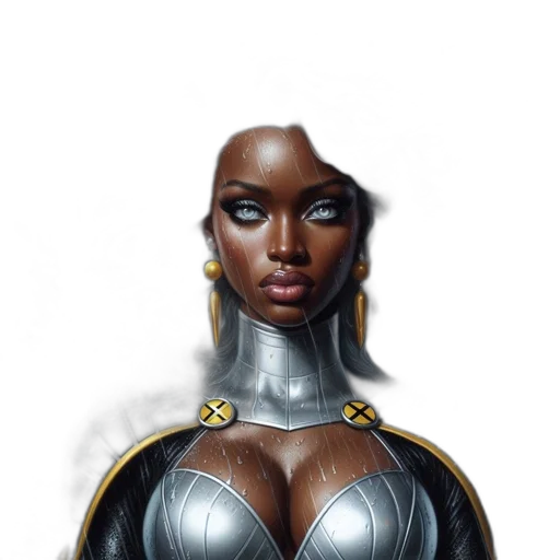 robot, jewelry, face, dress transparent PNG cut-out