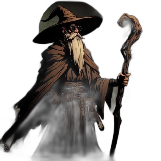 staff, concept art, fantasy art, pixel art transparent PNG cut-out