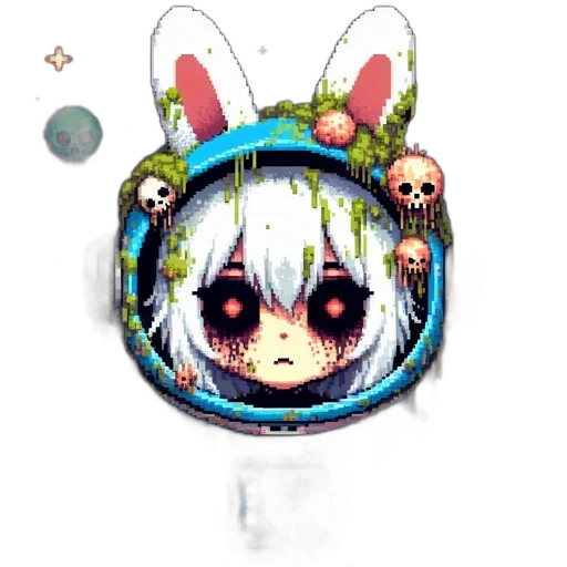 mask, staff, creature, robot transparent PNG cut-out