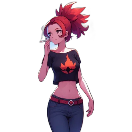 dress, staff, jacket, pixel art transparent PNG cut-out