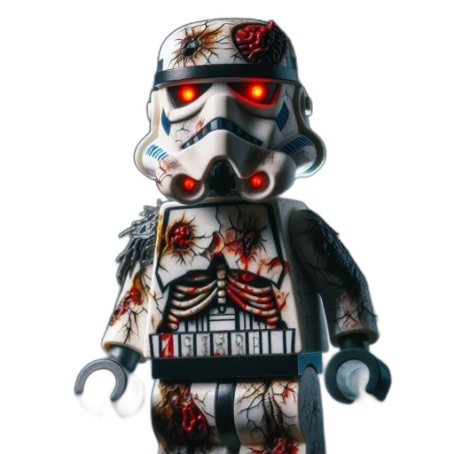 robot, mask, concept art, 3d render transparent PNG cut-out