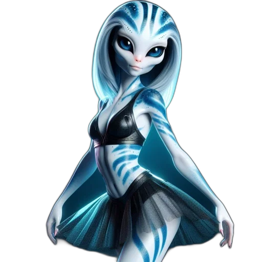 dress, robot, concept art, fantasy art transparent PNG cut-out