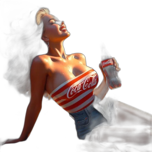 bottle, food, concept art, photorealistic transparent PNG cut-out