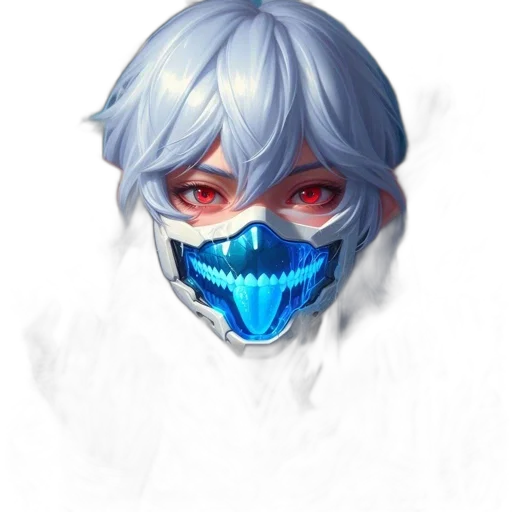 mask, face, creature, dragon transparent PNG cut-out