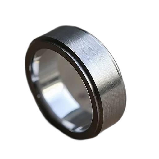 jewelry, 3d render, titanium, silver transparent PNG cut-out