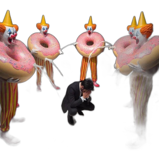 staff, creature, crown, animal transparent PNG cut-out