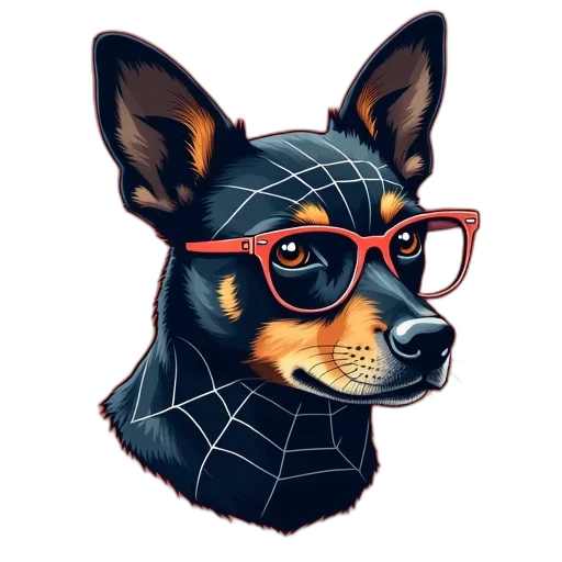mask, pixel art, cartoon, cyberpunk transparent PNG cut-out