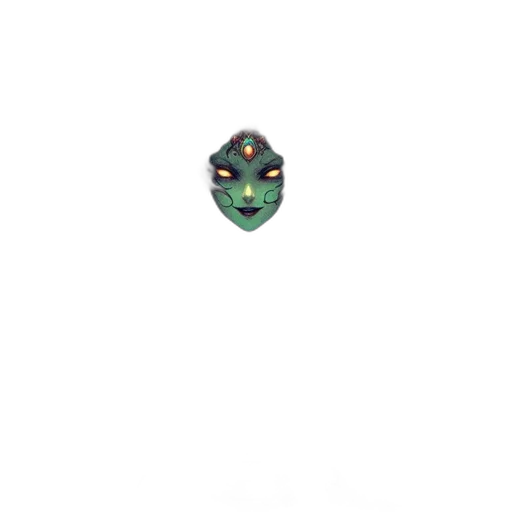 mask, creature, face, robot transparent PNG cut-out