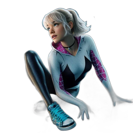 robot, comic book art, concept art, 3d render transparent PNG cut-out