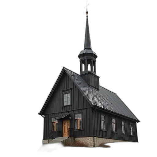 building, 3d render, photorealistic, concept art transparent PNG cut-out